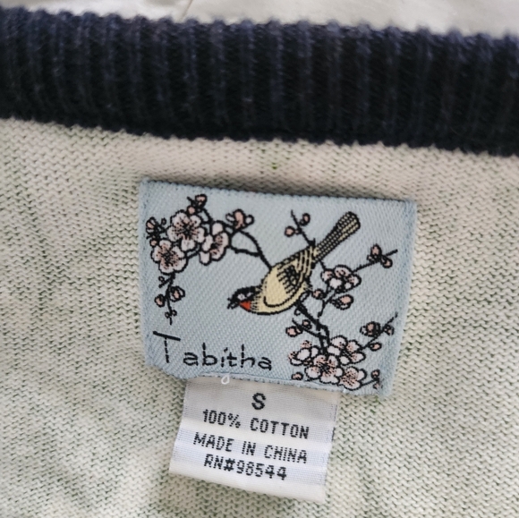 Tabitha 100% cotton button-down cardigan - Picture 2 of 7